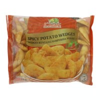 Kawan Spicy Wedges 1kg [KLANG VALLEY ONLY]